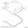 ACCESSORY: ROOF - 2020 POLARIS GENERAL 1000 DELUXE RIDE COMMAND