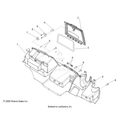 BODY: GLOVE BOX STORAGE - 2016 POLARIS RANGER 800 6X6