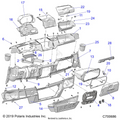 BODY: DASH STD - 2020 POLARIS RANGER CREW XP 1000 BACK COUNTRY FACTORY CHOICE