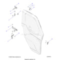 BODY: DOOR FULL MOUNTING - 2025 POLARIS RANGER 1000 XP NORTHSTAR PREMIUM