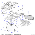 BODY: ROOF & CAB - 2020 POLARIS RANGER CREW XP 1000 NORTHSTAR ULTIMATE