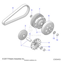 DRIVE TRAIN: PRIMARY CLUTCH - 2025 POLARIS RANGER 150 EFI