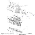BODY: HEATER ASSEMBLY - 2021 POLARIS RANGER CREW 1000 EPS PREMIUM
