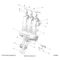 ENGINE: INTAKE MANIFOLD THROTTLE BODY FUEL RAIL - 2026 POLARIS RANGER XD 1500 NORTHSTAR CREW