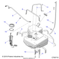 BODY: FUEL TANK - 2020 POLARIS RANGER CREW XP 1000 EPS HIGH LIFTER