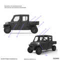 BODY: DECALS GENERAL - 2025 POLARIS RANGER 1000 XP CREW NORTHSTAR PREMIUM TIP OUT WINDSHIELD
