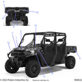 BODY: DECALS GRAPHICS - 2022 POLARIS RANGER CREW XP 1000 BIG GAME EVAP