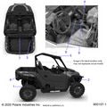 BODY: DECALS WARNING - 2020 POLARIS GENERAL 1000 DELUXE EPS