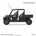 BODY: DECALS GENERAL - 2026 POLARIS RANGER 1000 XP CREW TEXAS EDITION