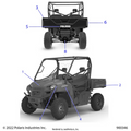 BODY: DECALS GRAPHICS - 2023 POLARIS RANGER 570 FULL SIZE