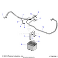 ELECTRICAL: BATTERY - 2020 POLARIS GENERAL 1000 DELUXE OPT1