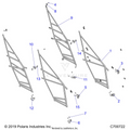 BODY: DOOR NETS - 2020 POLARIS RANGER CREW XP 1000 FACTORY CHOICE