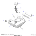 FUEL: SYSTEM TANK - 2022 POLARIS RZR XP 1000 SPORT