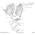 BODY: SEAT ASM & MOUNTING REAR - 2026 POLARIS RZR PRO XP 4 ULTIMATE