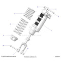 SUSPENSION: FRONT SHOCK MOUNTING - 2025 POLARIS RZR PRO R RACE REPLICA LE EVAP