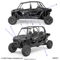 BODY: DECALS GRAPHICS - 2023 POLARIS RZR XP 4 1000 SPORT