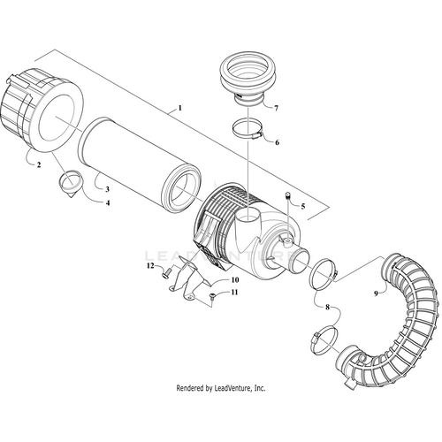 Arctic Cat Air Cleaner Filter OEM# 652091 – Witchdoctors Witchdoctors