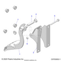 BRAKES: PEDAL - 2024 POLARIS RZR TURBO R ULTIMATE