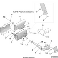 ENGINE: EXHAUST SYSTEM - 2021 POLARIS RZR S 4 1000