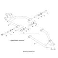 SUSPENSION: CONTROL ARM FRONT - 2015 POLARIS RZR 170