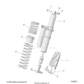 SUSPENSION: REAR SHOCK & MOUNTING - 2026 POLARIS RZR PRO S ULTIMATE