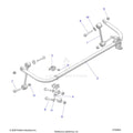 SUSPENSION: STABILIZER BAR REAR - 2026 POLARIS RZR XP 4 1000 SPORT