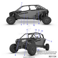 BODY: DECALS - 2026 POLARIS RZR XP 4 1000 ULTIMATE