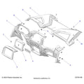 BODY: DASH - 2023 POLARIS RZR XP 4 1000 PREMIUM RIDE COMMAND