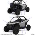 BODY: DECALS - 2025 POLARIS RZR PRO XP SPORT