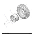 WHEELS: FRONT - 2025 POLARIS RZR XP 1000 PREMIUM