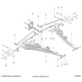 SUSPENSION: REAR TRAILING ARMS AND MOUNTING - 2026 POLARIS RZR XP S 1000 SPORT