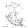 CHASSIS: CAB FRAME - 2023 POLARIS RZR PRO R SPORT/PREMIUM