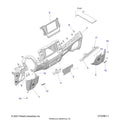 BODY: DASH LOWER RIDE COMMAND - 2024 POLARIS RZR TURBO R 4 PREMIUM