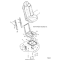BODY: SEAT ASM. AND SLIDER - 2016 POLARIS RZR 4 900