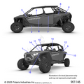 BODY: DECALS - 2026 POLARIS RZR PRO XP 4 ULTIMATE