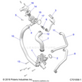 ENGINE: WATERPUMP AND BYPASS - 2023 POLARIS RZR XP 1000 PREMIUM