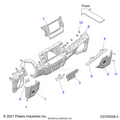 BODY: DASH LOWER - 2021 POLARIS RZR PRO XP 4 ULTIMATE