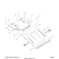 BODY: ROOF - 2024 POLARIS RZR XP 4 1000 PREMIUM
