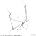 BODY: SEAT BELT MOUNTING - 2022 POLARIS RZR TRAIL S 1000 PREMIUM