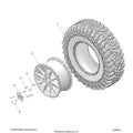 WHEELS: REAR - 2026 POLARIS RZR XP S 1000 SPORT