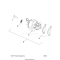 BRAKES: CALIPER REAR - 2018 POLARIS RZR 170