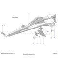 SUSPENSION: REAR TRAILING ARMS - 2025 POLARIS RZR PRO R RACE REPLICA LE EVAP