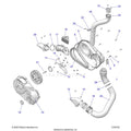 DRIVE TRAIN: CLUTCH COVER AND DUCTING - 2023 POLARIS RZR XP 1000 SPORT