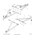 SUSPENSION: FRONT CONTROL ARMS - 2025 POLARIS RZR XP 4 1000 SPORT