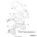 BODY: DASH PANELS - 2021 POLARIS RZR RS1 EPS