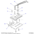 ENGINE: THROTTLE BODY AND VALVE COVER - 2020 POLARIS RZR TURBO S 4 VELOCITY