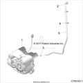 DRIVE TRAIN: FRONT GEARCASE VENTING - 2019 POLARIS RZR RS1