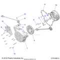 ENGINE: STATOR AND COVER - 2026 POLARIS RZR TRAIL S 1000 ULTIMATE