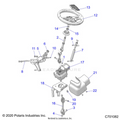 STEERING: POWER STEERING ASM. - 2020 POLARIS RZR S 4 1000