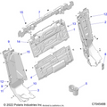 BODY: REAR CLOSEOFF - 2022 POLARIS RZR PRO XP ULTIMATE ROCKFORD LE